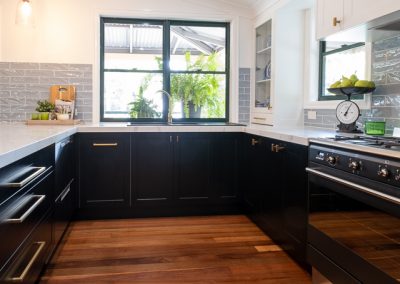 shaker profile kitchen