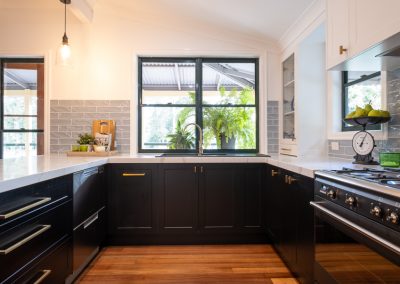 shaker profile kitchen