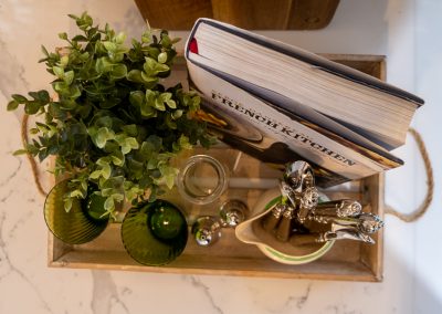 kitchen design flat lay