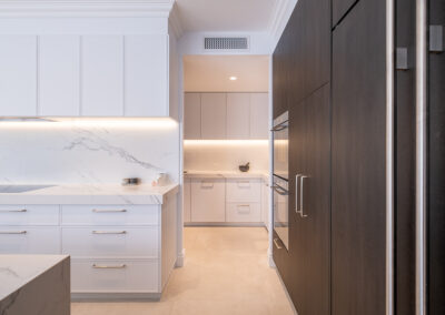 Beautifully profiled 2 pack cabinetry, perfect for renovations in Ascot.