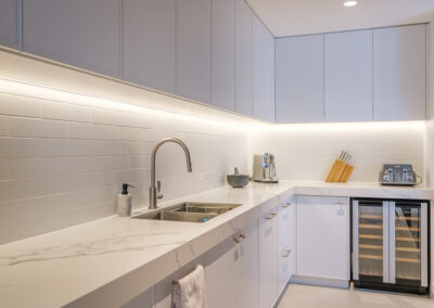 Beautifully profiled 2 pack cabinetry, perfect for renovations in Ascot.