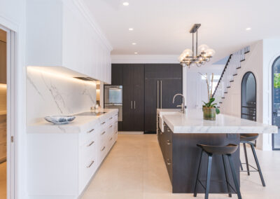 Beautifully profiled 2 pack cabinetry, perfect for renovations in Ascot.