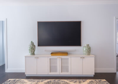 Beautifully profiled 2 pack cabinetry, perfect for renovations in Ascot.