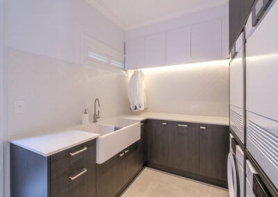 Beautifully profiled 2 pack cabinetry, perfect for renovations in Ascot.