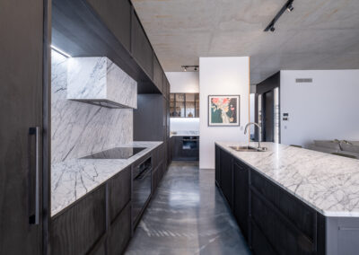 Sleek urban contemporary cabinetry, perfect for homes in Dutton Park.